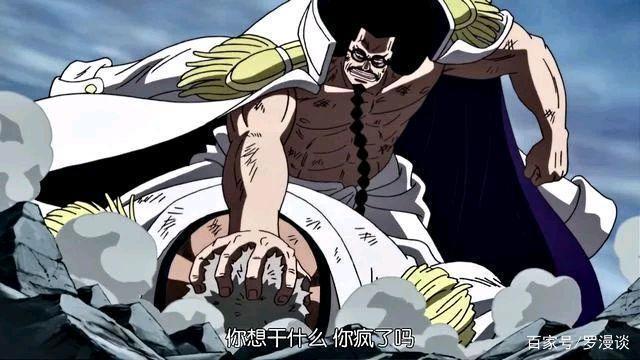 龙：老爹，将来我必将推翻世界政府，到时你怎么办？卡普：开战吧