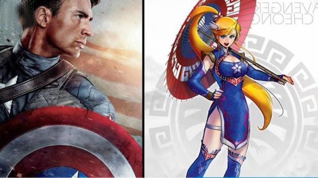 《复联》中的角色穿上旗袍，基妹依旧美如画，灭霸成了霸气御姐