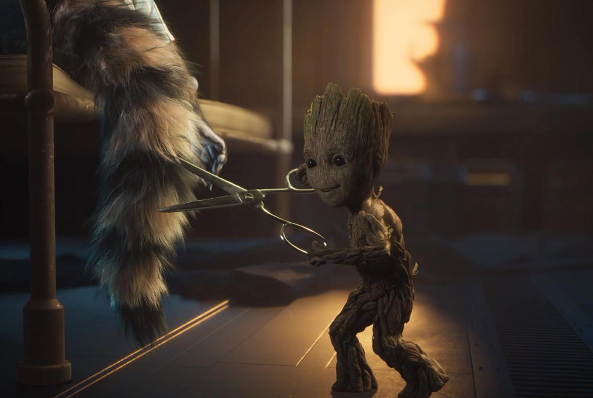 漫威最新短剧《我是格鲁特》，5集总时长20分钟的“泡面番”