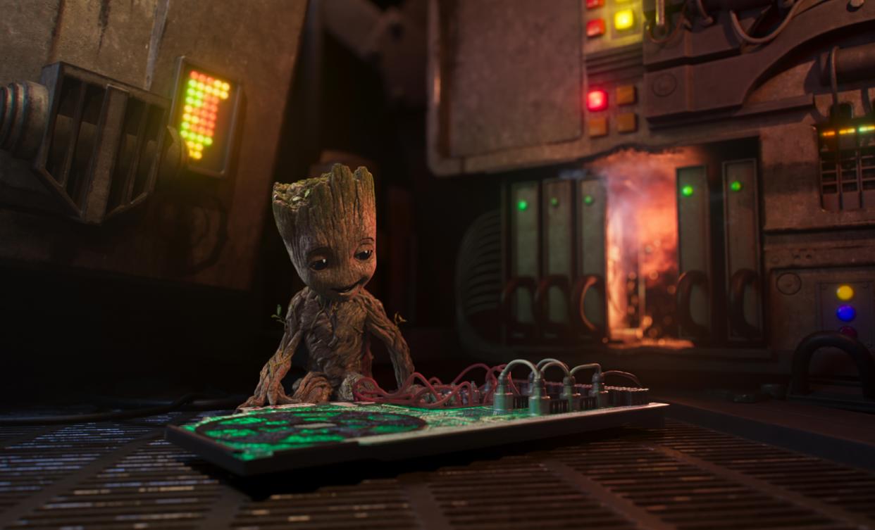 漫威最新短剧《我是格鲁特》，5集总时长20分钟的“泡面番”