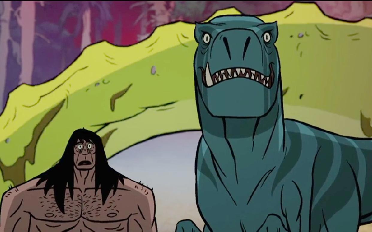 《史前战纪》：人和“恐龙”，却同是天涯沦落人