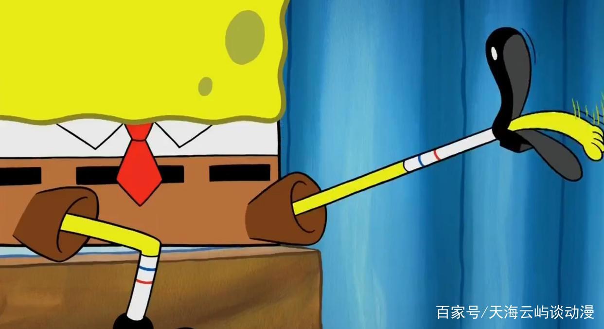 海绵宝宝：蟹黄堡不为人知的一幕，章鱼哥居然当众行贿，老蟹怕了