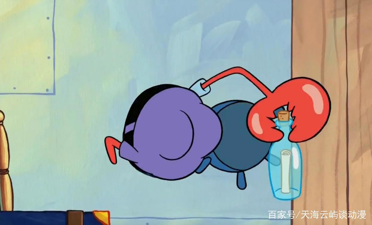 海绵宝宝：蟹黄堡不为人知的一幕，章鱼哥居然当众行贿，老蟹怕了