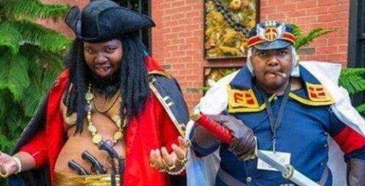 航海王：几个漫画角色真人版惊现街头，女版索隆另有一番风味