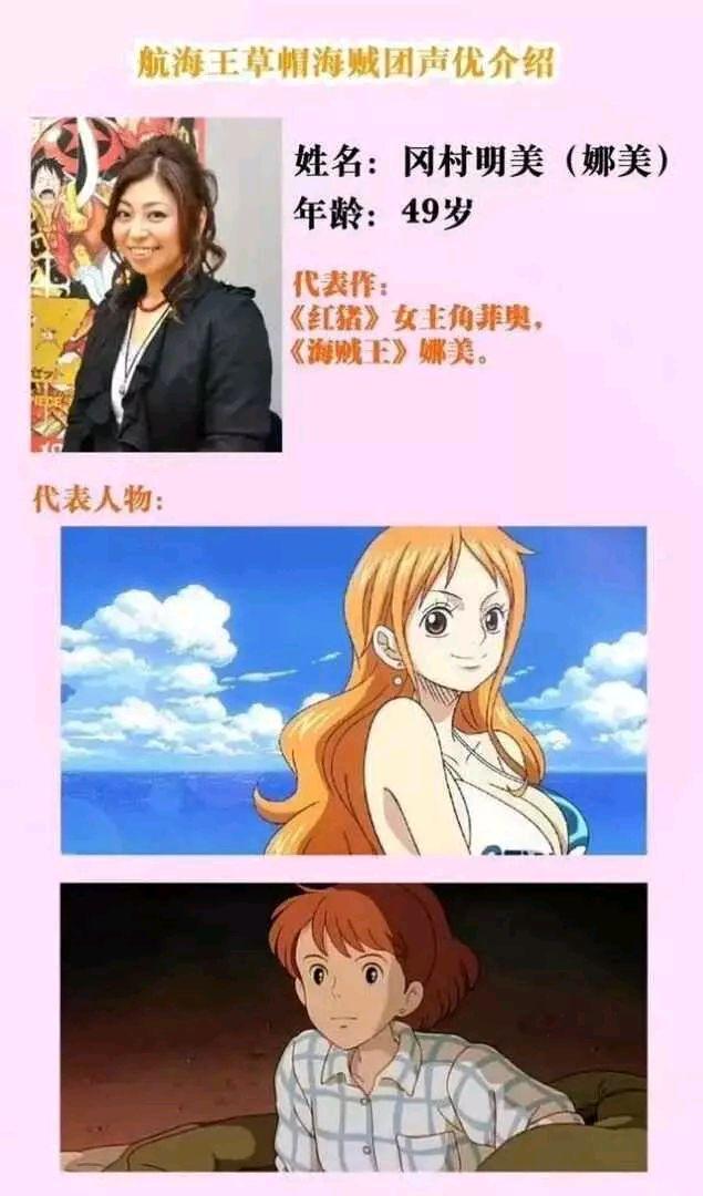 航海王：草帽海贼团的声优们，海米惊讶：阵容豪华呀