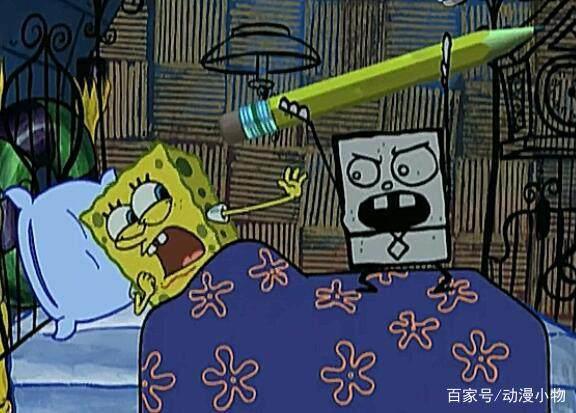 盘点《海绵宝宝》最“诡异”的一集，铅笔人可能是你的童年阴影