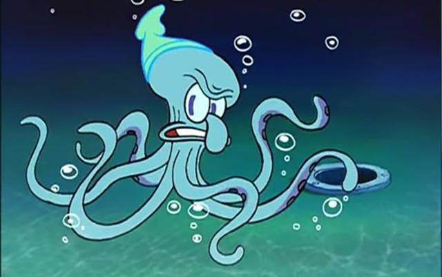 海绵宝宝：比奇堡生物原型，痞老板是远古生物，章鱼哥少两根爪子