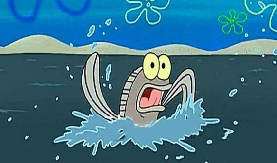 细数四个动漫“穿帮镜头”和叶凭空变手表，海绵宝宝中鱼会溺水？