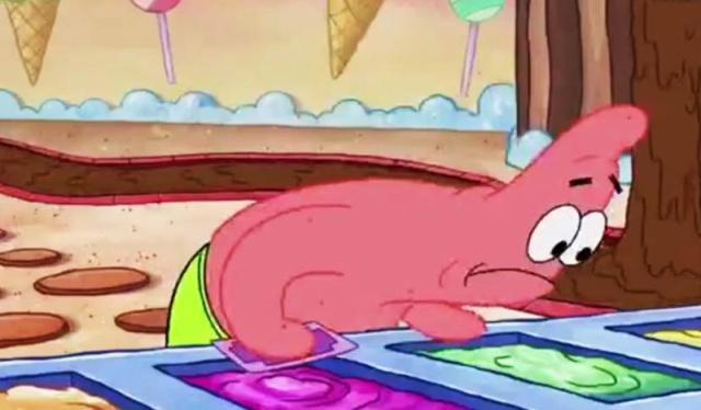 海绵宝宝：派大星的幸运，你是我最好的朋友，所以给你冰淇淋