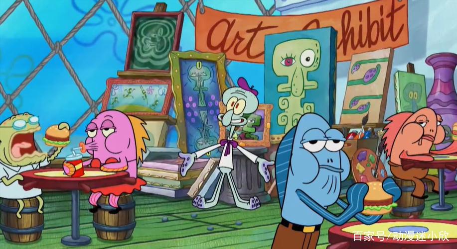 你真的了解《海绵宝宝》中的章鱼哥吗？他才是真正的完美人设