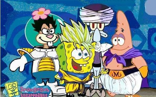 《海绵宝宝》角色cos人气动漫，龙珠被拍毁，葫芦娃画风滑稽搞笑