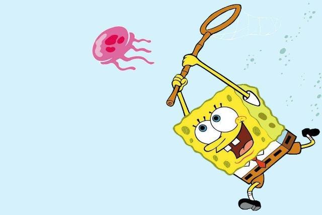 海绵宝宝是一部经典动漫，吸引了全球很多粉丝，给我们带来快乐！