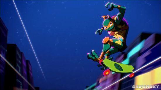 《忍者神龟：崛起》预告二哥变身筋肉男女主变黑人