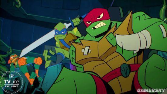《忍者神龟：崛起》最新预告魔性神龟战斗超炫酷