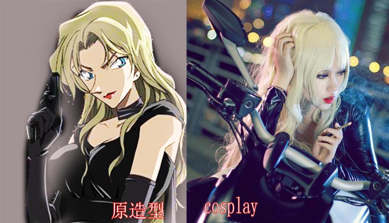 名侦探柯南：黑衣组织超还原cosplay，贝姐颜值高，伏特加神还原