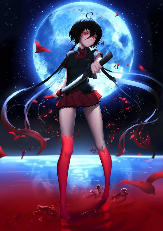 超酷的二次元动漫女生头像，你的怀抱是我唯一的归宿！