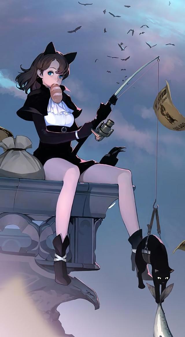 超酷的二次元动漫女生头像，你的怀抱是我唯一的归宿！