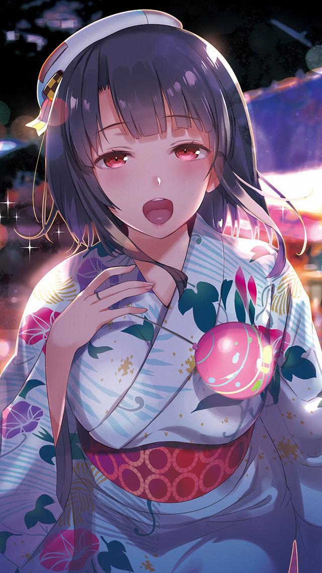 超酷的二次元动漫女生头像，你的怀抱是我唯一的归宿！