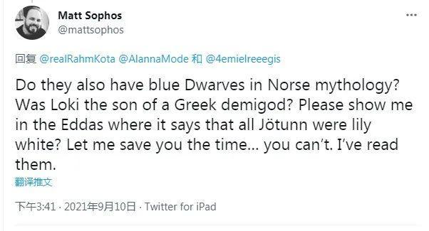 因《战神》加入黑人女角色，外国网友怒怼制作人：别再政治正确了