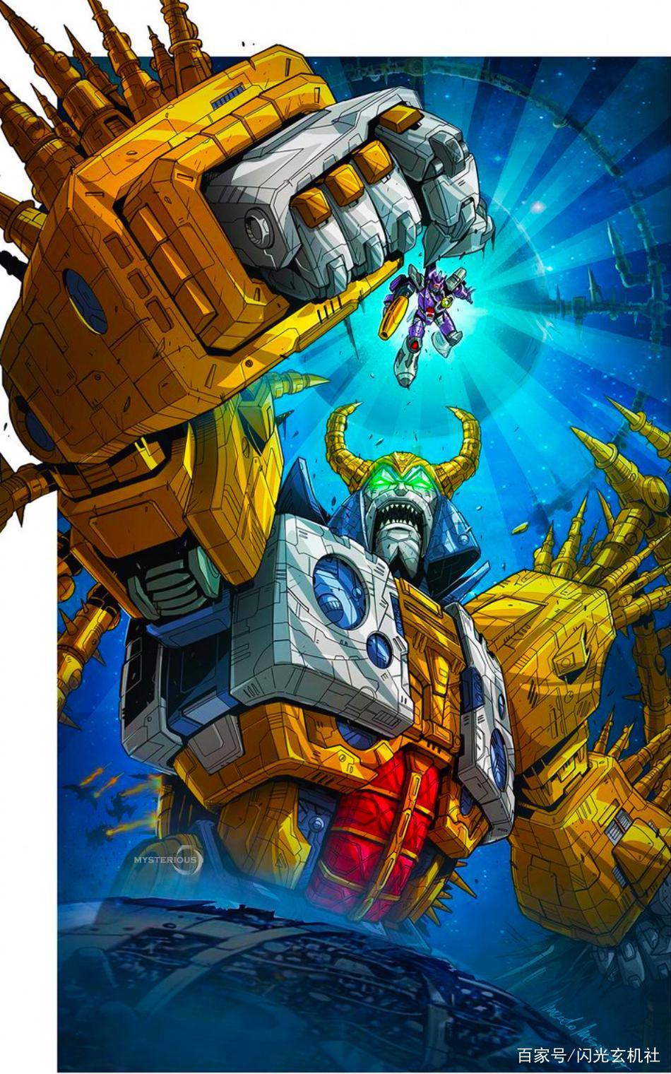 变形金刚动漫人物：变形金刚宇宙观中的“吞噬者”-宇宙大帝