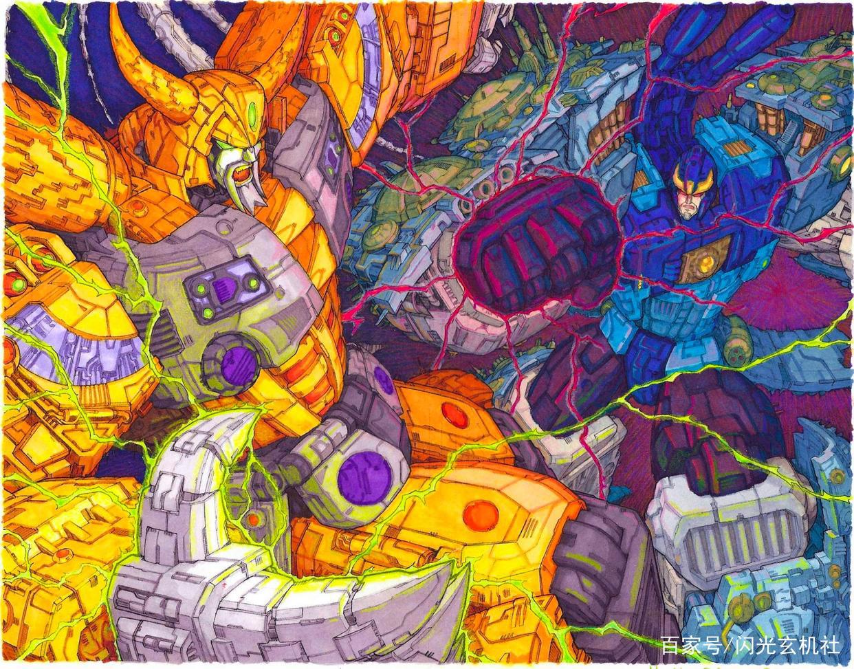 变形金刚动漫人物：变形金刚宇宙观中的“吞噬者”-宇宙大帝