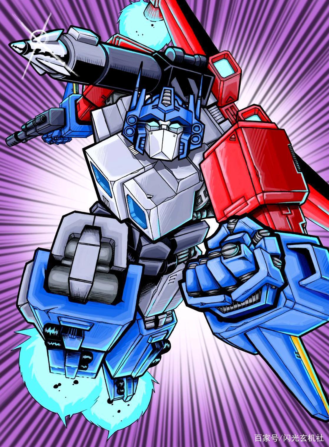 变形金刚动漫人物：日版剧情中汽车人旗舰级头领战士-巨无霸格兰