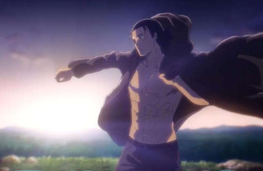 全体起立！《进击的巨人终章》PV公开，艾主席十块腹肌很抢镜