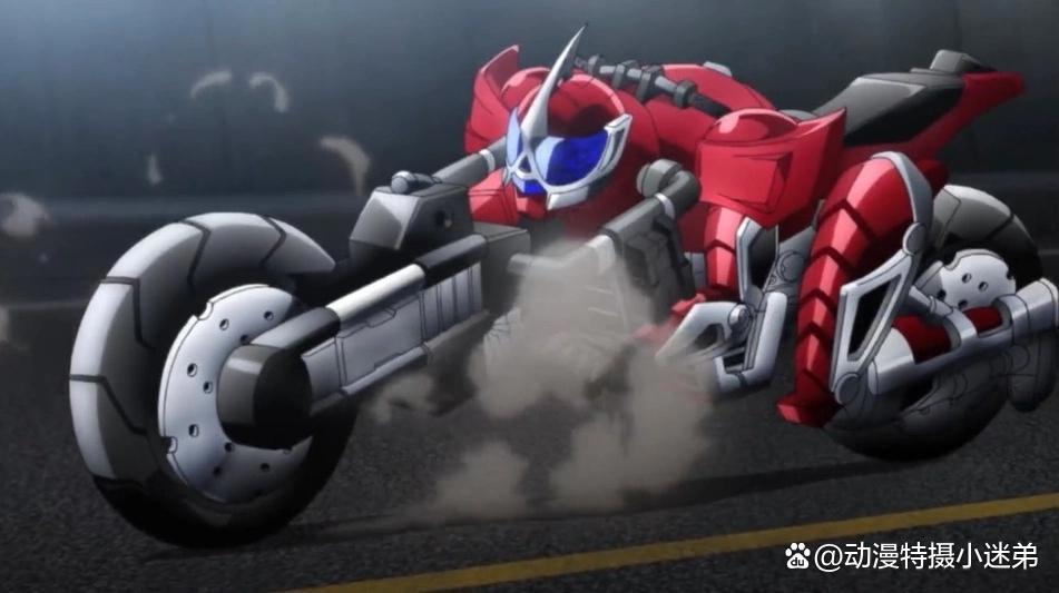 《风都侦探》照井龙登场，变身为假面骑士Accel，A哥真帅！