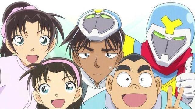 在名侦探柯南的开年新作中，和叶变成小孩子，服部演技实属辣眼睛