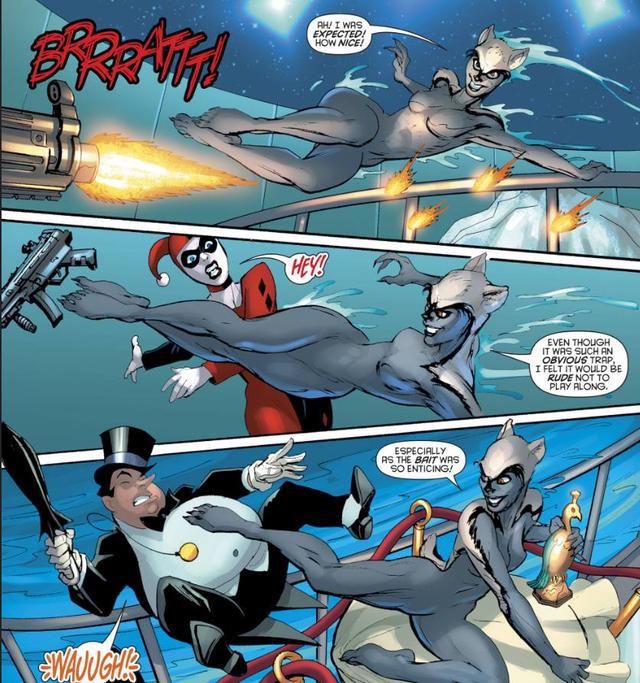 DC新漫画哈莉·奎因和小丑的爱情故事，第一集就出现小三了！