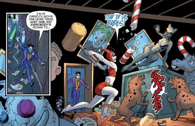 DC新漫画哈莉·奎因和小丑的爱情故事，第一集就出现小三了！