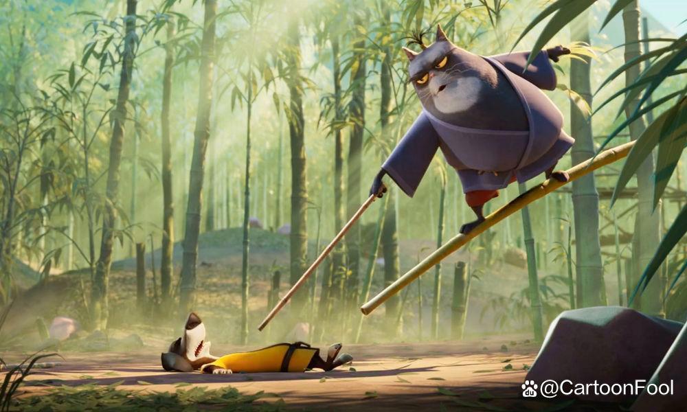 《刀锋剑客》将于7月22日上映，杨紫琼参与配音，猫狗大战开启！