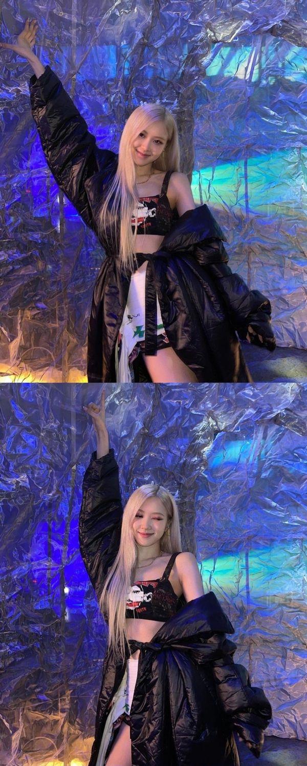 BLACKPINK线上演唱会幕后照，美女们太养眼了！我爱辣妹