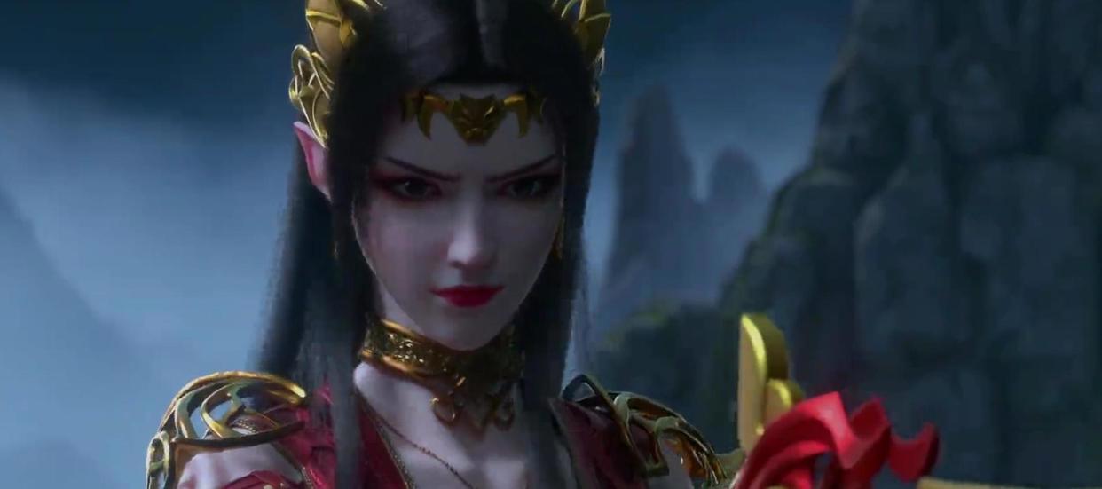 《斗破苍穹》缘起和年番正式定档，药老新形象来袭，陨落心炎出现