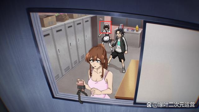 《彻夜之歌》给七草荠拍照，摆了一个巨丑的pose，丑萌丑萌的hhh