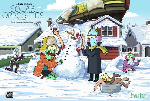 《瑞克与莫蒂》主创新作《外星也难民》发正式预告5月8日开播