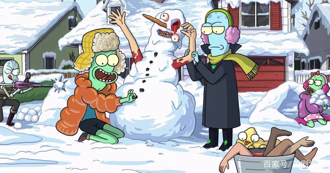 《瑞克和莫蒂》主创动画新剧《外星也难民》发布重口味预告