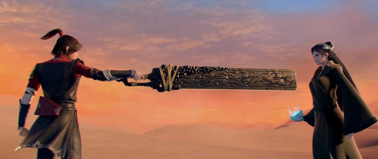 斗破苍穹：萧炎的实力成谜，同级别无敌，所以不得不越级战斗