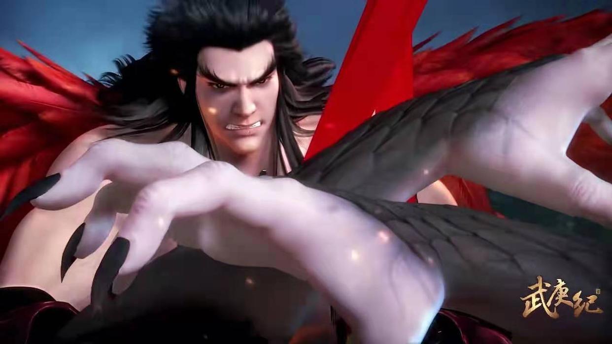 武庚纪中的黑龙天，略微出手就是人类极限，为何纣王能把他打出血