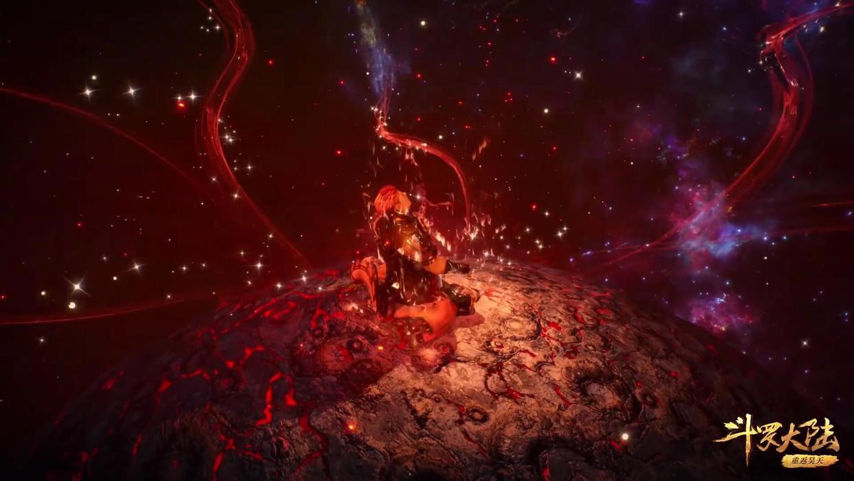 斗罗大陆：千仞雪跪在地上露出胯部曲线，这身材真的让人眼馋