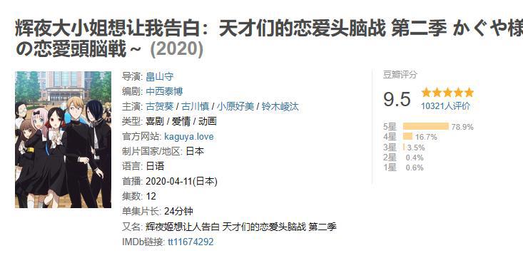 豆瓣评分9.5，这部动漫堪称上半年的创作极限