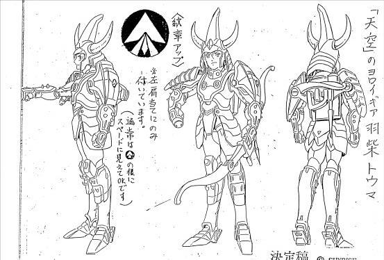 《魔神坛斗士》铠甲系统，是构建在历史与文化基础之上动画设计